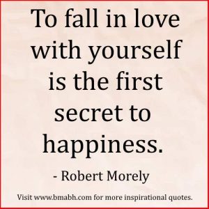 fall in love with yourself